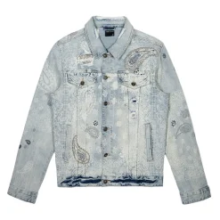 Paisley Denim Jacket