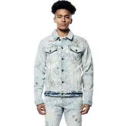 Paisley Denim Jacket