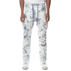 Paisley Utility Windbreaker Joggers