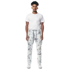 Paisley Utility Windbreaker Joggers