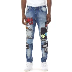 Patch Fashion Jeans
