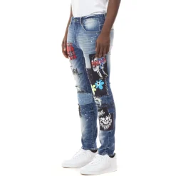 Patch Fashion Jeans