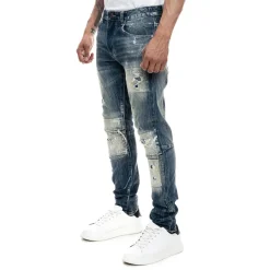 Patch Washed Jeans