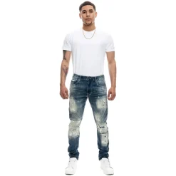 Patch Washed Jeans