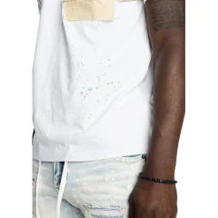 Patchwork Pocket Fashion Tee