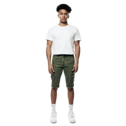 Pigment Dyed Twill Utility Shorts