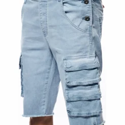 Pigment Dyed Utility Twill Overall Shorts