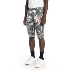Printed Fashion Twill Cargo Short