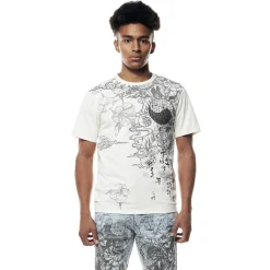 Printed Tattoo Tee Shirt