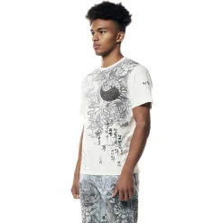 Printed Tattoo Tee Shirt