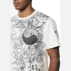 Printed Tattoo Tee Shirt
