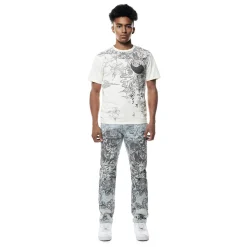 Printed Tattoo Tee Shirt