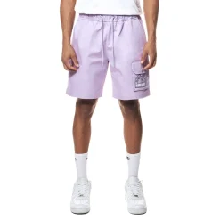 Printed Twill Workwear Shorts