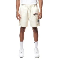 Printed Twill Workwear Shorts