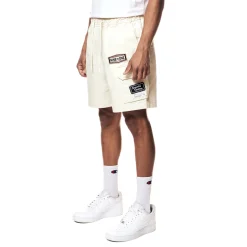 Printed Twill Workwear Shorts