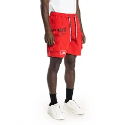 Printed Utility Fashion Shorts
