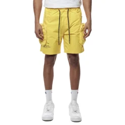 Printed Utility Lounge Windbreaker Shorts