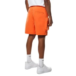 Printed Utility Lounge Windbreaker Shorts