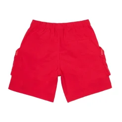 Printed Utility Lounge Windbreaker Shorts