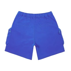 Printed Utility Lounge Windbreaker Shorts