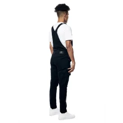 Printed Utility Twill Cargo Overalls