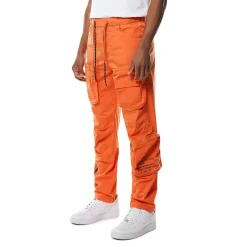 Printed Utility Windbreaker Joggers