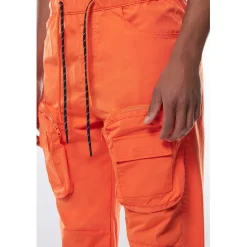 Printed Utility Windbreaker Joggers