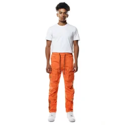 Printed Utility Windbreaker Joggers
