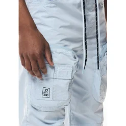 Printed Utility Windbreaker Joggers