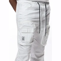 Printed Utility Windbreaker Joggers