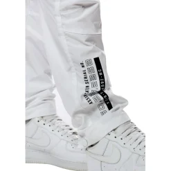 Printed Utility Windbreaker Joggers