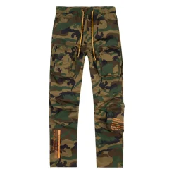 Printed Utility Windbreaker Joggers