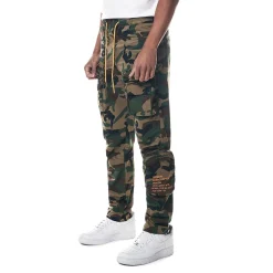 Printed Utility Windbreaker Joggers