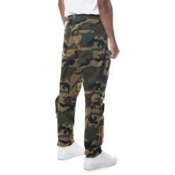Printed Utility Windbreaker Joggers