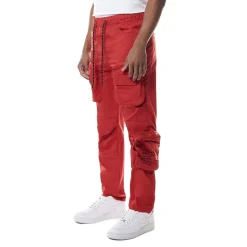 Printed Utility Windbreaker Joggers
