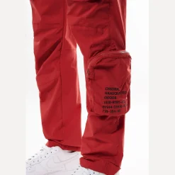 Printed Utility Windbreaker Joggers