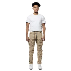 Printed Utility Windbreaker Joggers