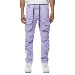 Printed Utility Windbreaker Joggers