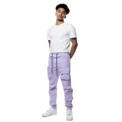 Printed Utility Windbreaker Joggers