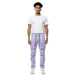 Printed Utility Windbreaker Joggers