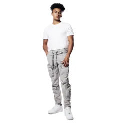 Printed Utility Windbreaker Joggers
