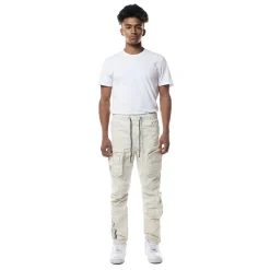 Printed Utility Windbreaker Joggers