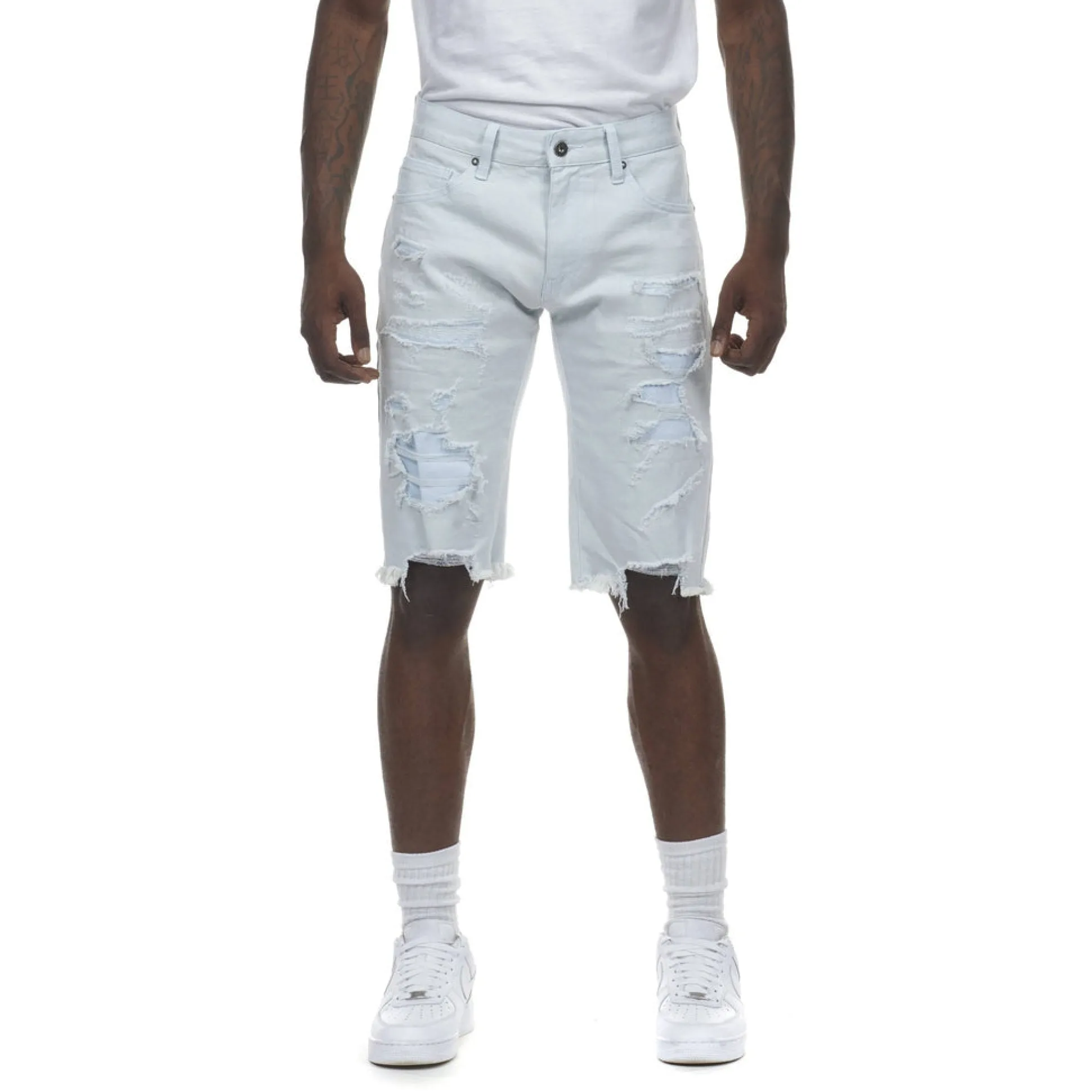 Rip & Repair Color Twill Shorts