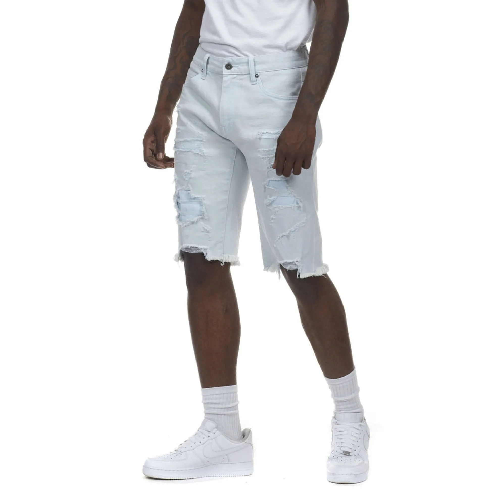 Rip & Repair Color Twill Shorts