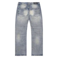 Rip & Repair Curved Denim Pants
