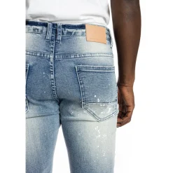 Rip And Repair Fashion Jeans