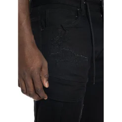 Rip And Repair Semi Basic Twill Short