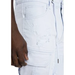 Rip And Repair Semi Basic Twill Short