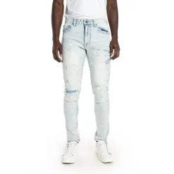 Rip And Repair Semi Basic Jeans