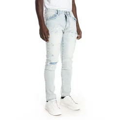 Rip And Repair Semi Basic Jeans